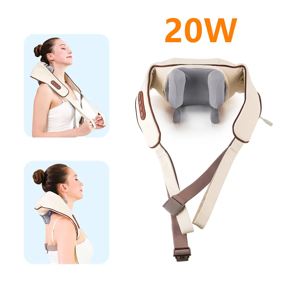 Masseur Épaules et Nuque Sans Fil / Wireless Neck & Shoulder Massager