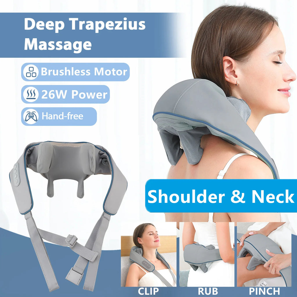 Masseur Épaules et Nuque Sans Fil / Wireless Neck & Shoulder Massager