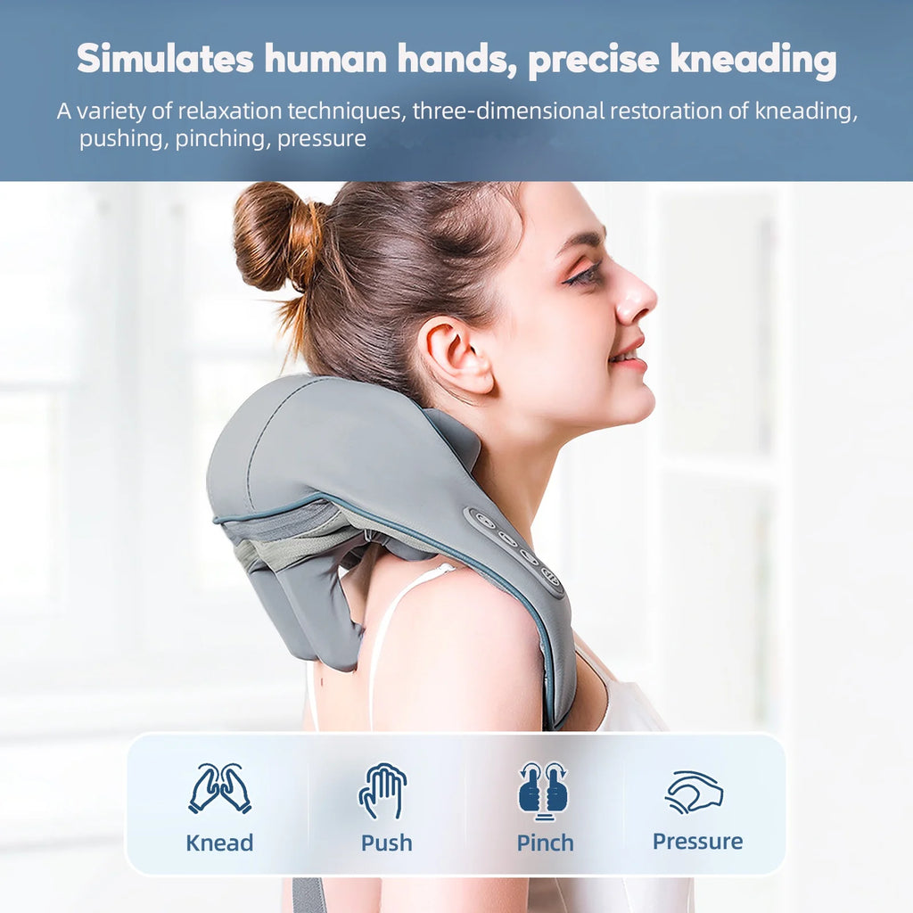 Masseur Épaules et Nuque Sans Fil / Wireless Neck & Shoulder Massager